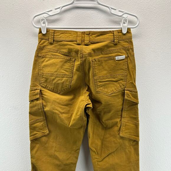 Outdoor Research Men's Shastin Cargo Pants Yellow Size 28 - Picture 5 of 15
